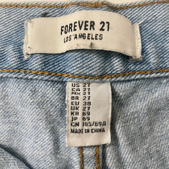 Forever 21 Jean Shorts • Size 27 - Picture 2 of 3
